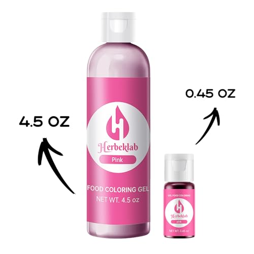 Pink Gel Food Coloring (4.5 Fl Oz)