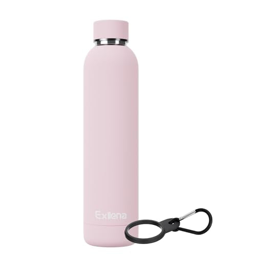 Slim Insulated Water Bottles for Travel 25oz with Clip