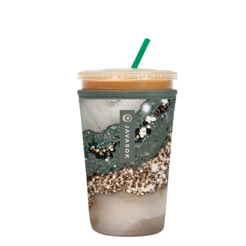 JavaSok Iced Coffee & Cold Soda Insulated Neoprene Cup Sleeve