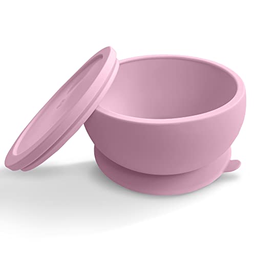 Octopod Silicone Suction Baby Bowl & Lid