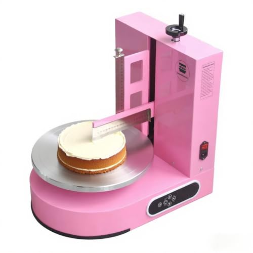 Semi Automatic Birthday Cake Smoothing Coating Machine