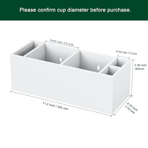 Double Cup Holder with Marker Slot