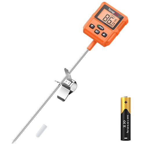 TempDip Programmable Candy Thermometer with Pot Clip