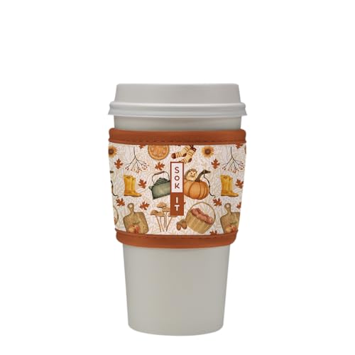 HotSok Coffee & Tea Reusable Insulated Neoprene Cup Sleeve