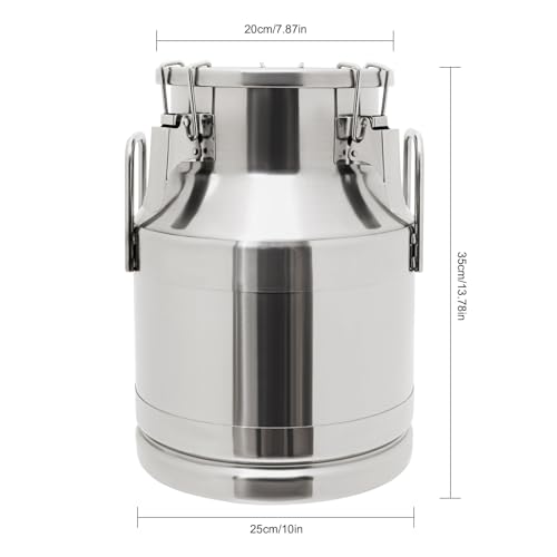 0.03 inchThickened Stainless Steel Milk Can Large Liquid Container Storage