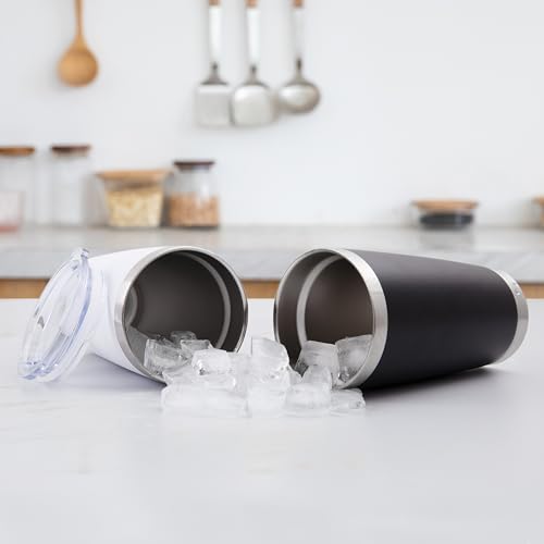 20oz Stainless Steel Tumblers Bulk (4 Count)