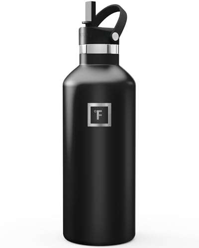 32 oz Narrow Mouth Water Bottle with Straw