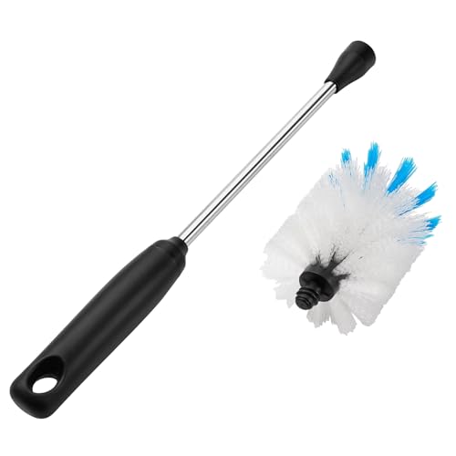 Stainless Steel Bottle Brush with Replaceable Head (2 Count)