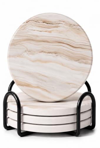 Ceramic Coasters Set of 4 (4 Count)
