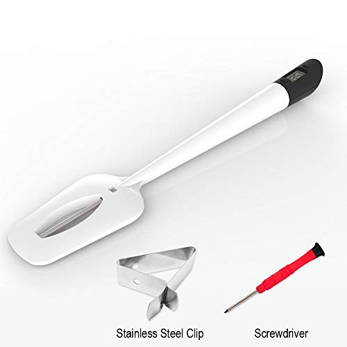 Digital Candy Thermometer Spatula Thermometer Meat Thermometer with Pot Clip & 9" Probe