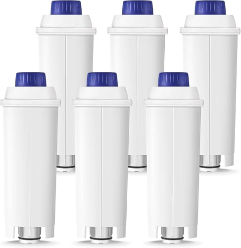 Water Filter Replacement for De’Longhi Coffee Machines (6 Count)