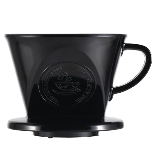 Melamine Pour Over Coffee Maker with 3 Drip Holes