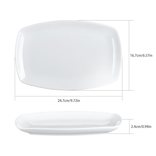 Ceramic Serving Platter Set (4 Count)