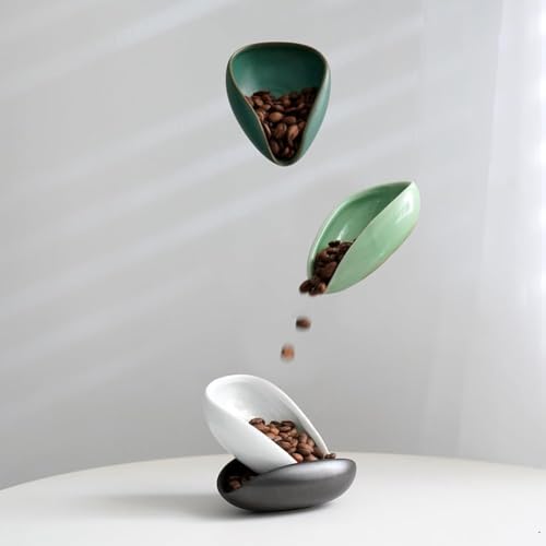 Ceramic Coffee Dosing Cup & Tea Storage Tray