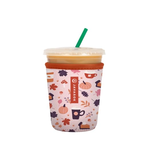 JavaSok Iced Coffee & Cold Soda Insulated Neoprene Cup Sleeve