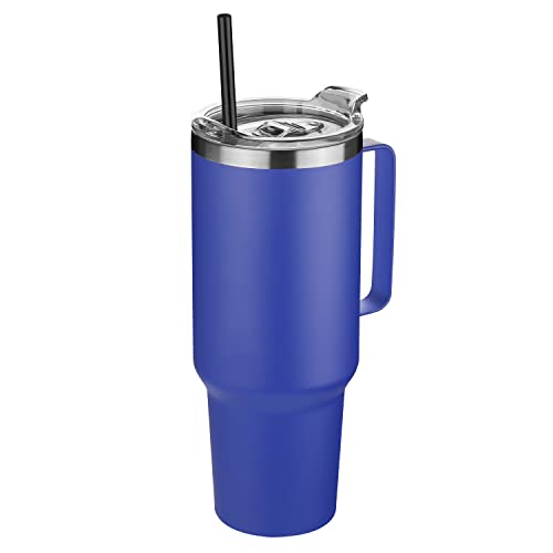 40 oz Stainless Steel Tumbler with Handle