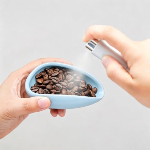 Ceramic Coffee Dosing Cup & Tea Storage Tray