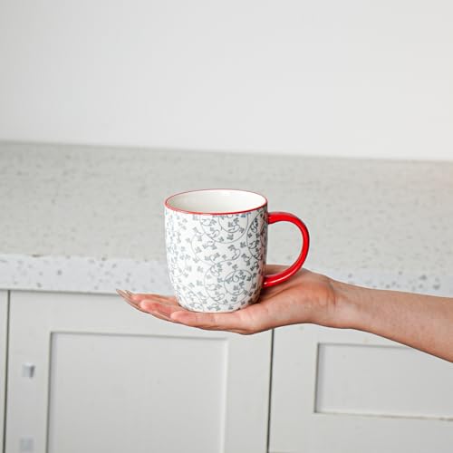 10 Oz Ceramic Coffee Mugs Set of 6 (6 Count)