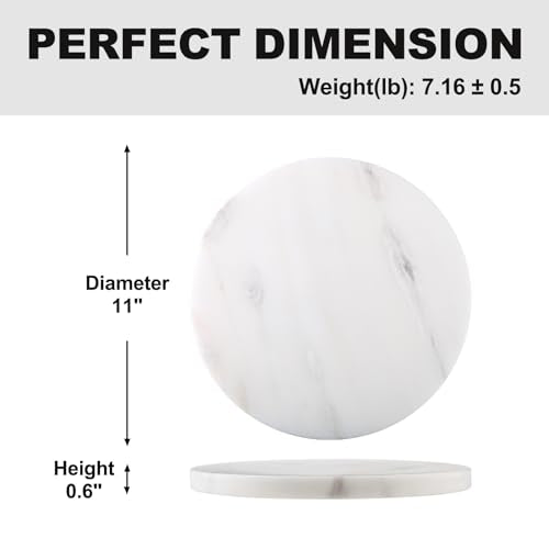 African Round Marble Cutting Board for Kitchen