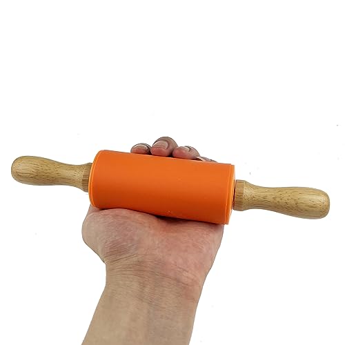 12 Pack Mini Small Rolling Pin for Kids (12 Count)
