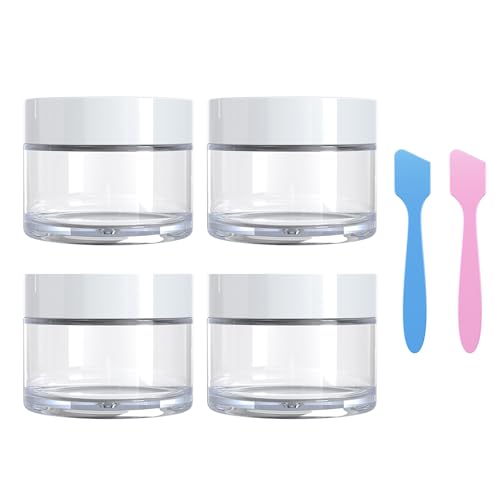 4 Pack 1 oz Travel Size Containers Leak (4 Count)