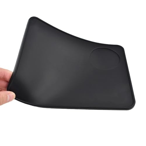 Non Slip Silicone Espresso Coffee Tamper Mat 5.9x7.87inch Coffee Powder Pad Coffee Press Counter Mat Espresso Machine Tamp Mat Tamping Mat for Barista Tools and Accessories