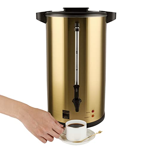 75 Cup Coffee Urn 304 Electric Hot Coffee Dispenser Percolator (75 Count)