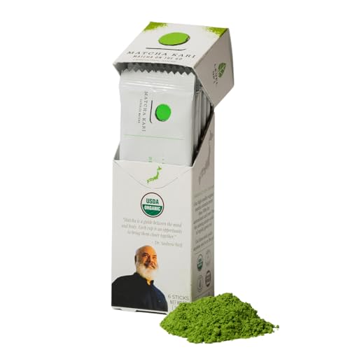 Dr. Weil Matcha Kari Organic Matcha Sticks (6 Count)