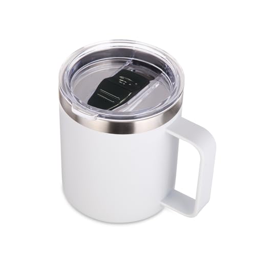 14oz Insulated Stainless Steel Coffee Mug with Leakproof Lid