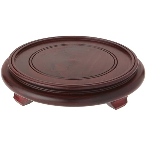 Dark Wood Decorative Base