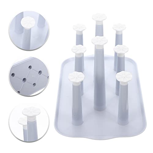 Cup Drying Rack with Draining Design 12.6X7.9X7.1 Inch Space