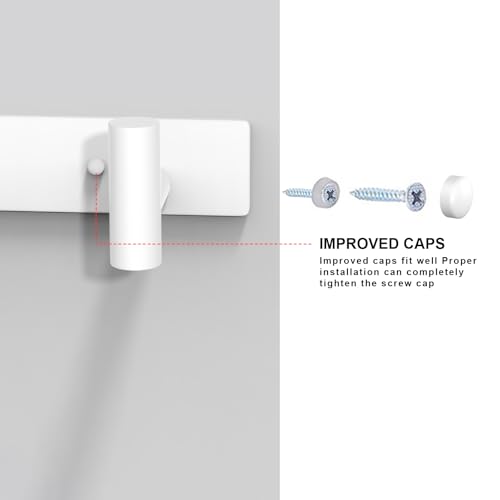 Hat and Coat Wall Mount Rack (2 Count)