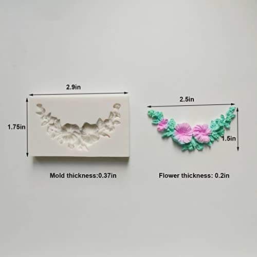 Small Lovely items Silicone Fondant Molds Set For Cake Topper