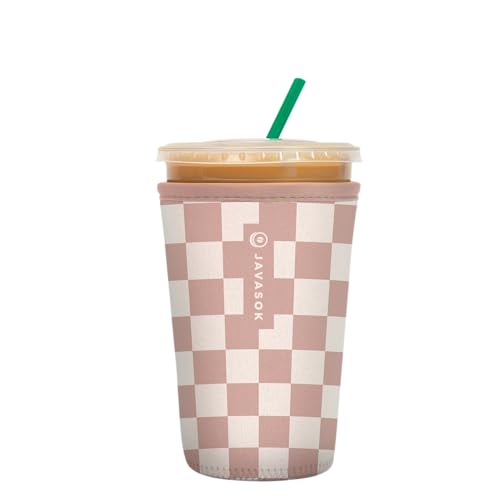 JavaSok Iced Coffee & Cold Soda Insulated Neoprene Cup Sleeve