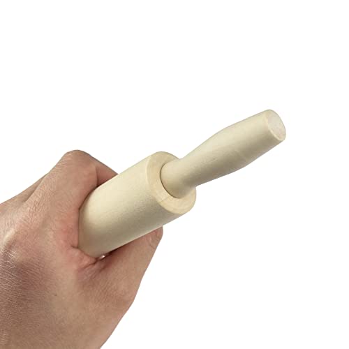 20 Pack Wood Small Rolling Pin for Kids