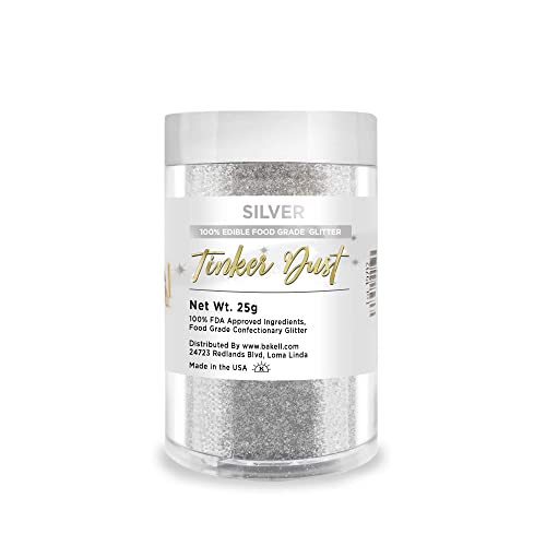 Silver Edible Glitter