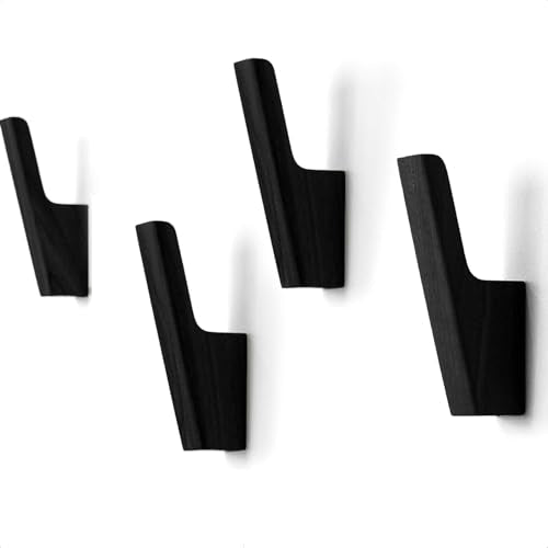 Wood Wall Hooks (4 Count)
