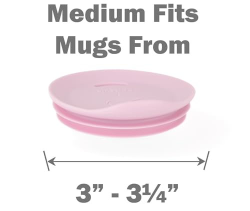 Reusable Silicone Lid for Coffee Cups and Mugs