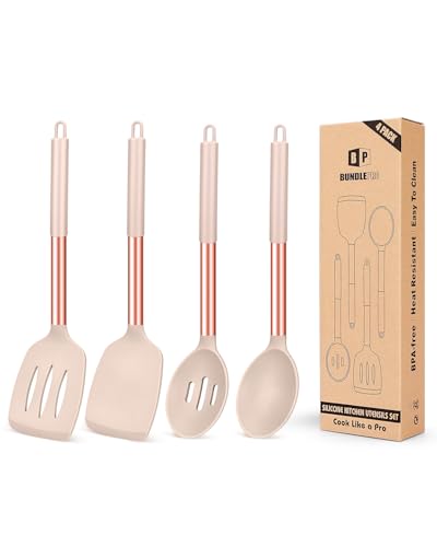 Pack of 4 Silicone Cooking Utensils Set (4 Count)