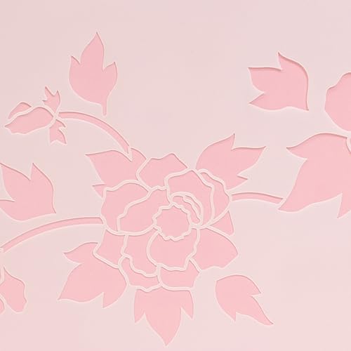 Long Border Cake Stencil FIONA