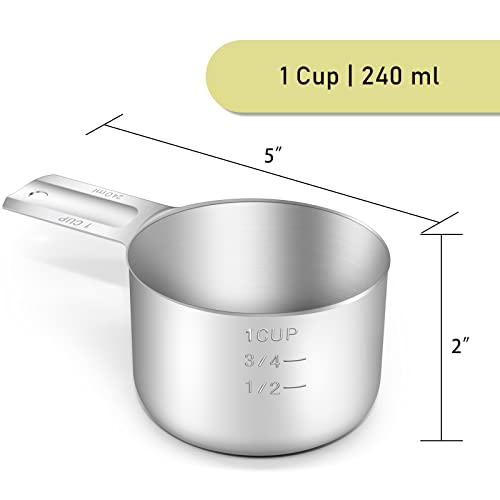4PCS 1CUP 240ml (4 Count)