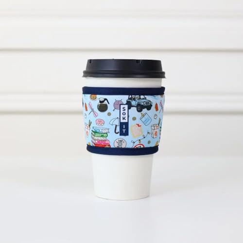 HotSok Coffee & Tea Reusable Insulated Neoprene Cup Sleeve
