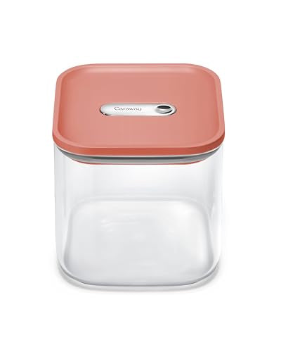 2.5 qt Glass Airtight Food Storage Container with Lid