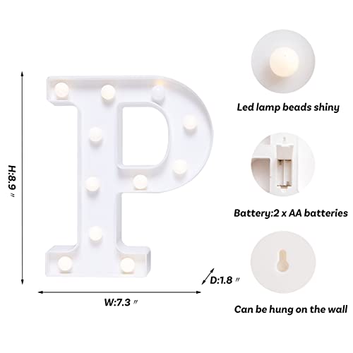 LED Letter Lights Sign Marquee Light Up Letters Sign for Night Light Wedding