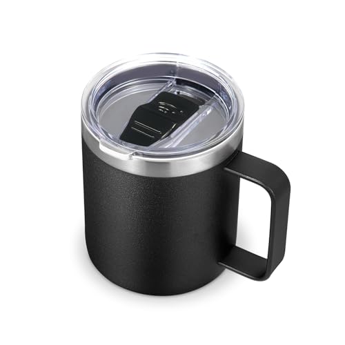 14oz Insulated Stainless Steel Coffee Mug with Leakproof Lid