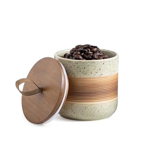 Ceramic Coffee Jar for Coffee Bar