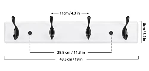 Heavy Duty Wooden Coat Rack