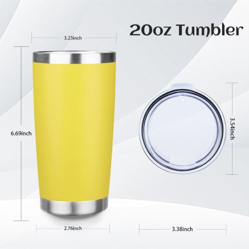 20oz Stainless Steel Travel Coffee Tumbler