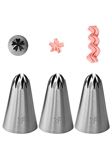 2F Piping Tip Set (3 Count)