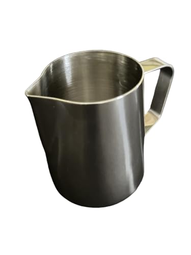 20 Oz Etched Milk Frothing Pitcher Latte Art Espresso Stainless